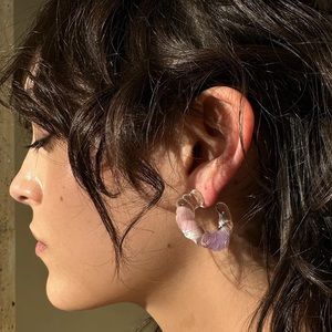 COPY - LEVENS JEWELS
Daria Hoops blue, black, orange, green